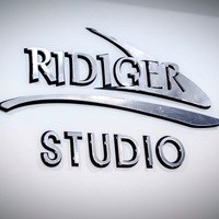 Логотип компании Ridiger Studio, школа-студия
