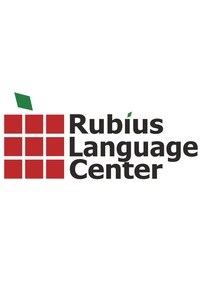 Логотип компании Rubius Language Center, образовательный центр